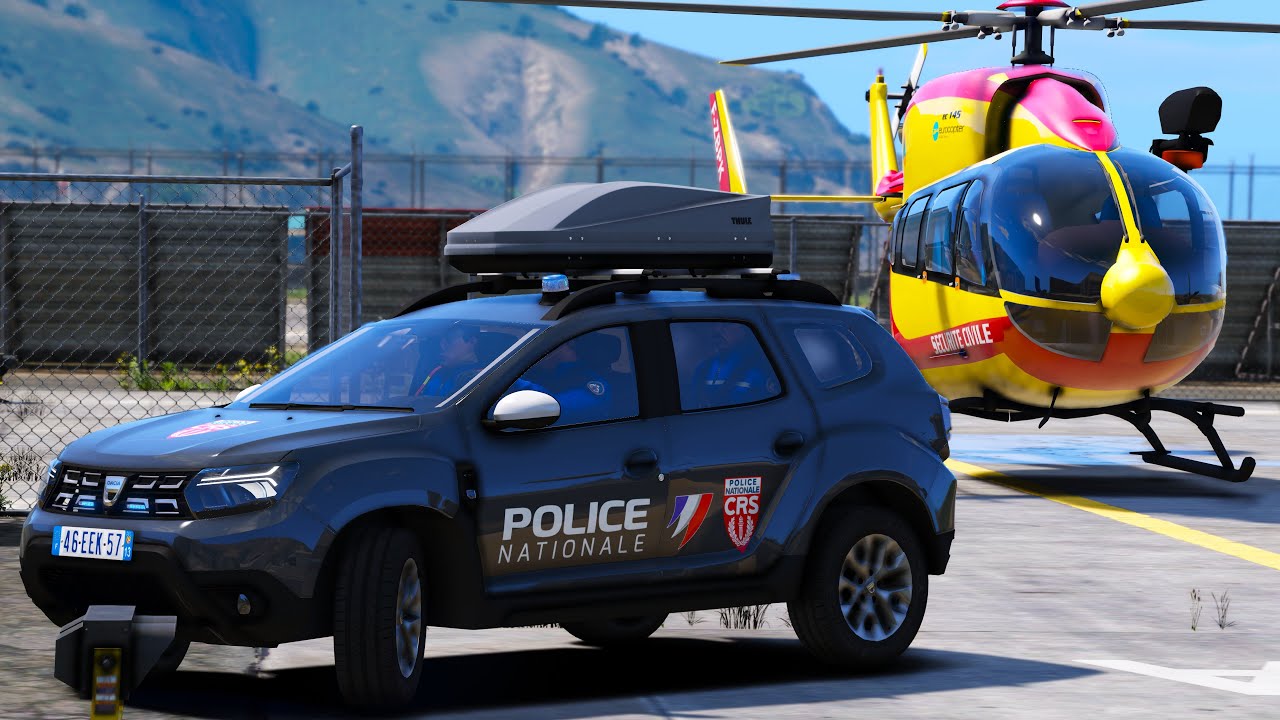 Sauvetage en montagne avec les policiers spécialisés | GTA 5 LSPDFR