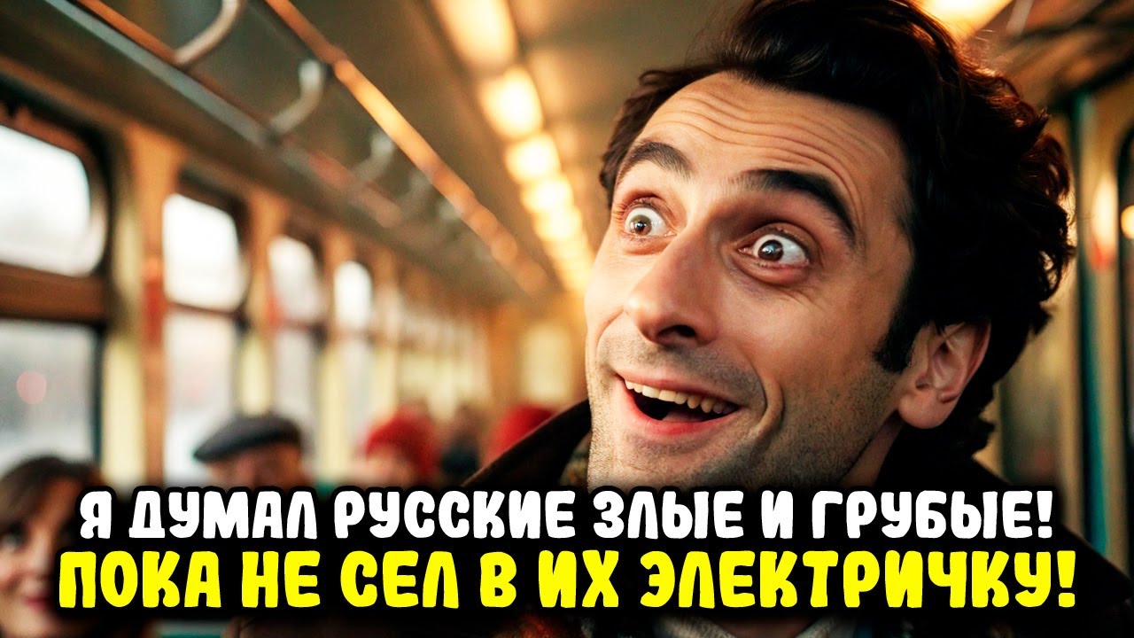 Простая Поездка в Русской Электричке ПЕРЕВЕРНУЛА Жизнь ИТАЛЬЯНЦА!