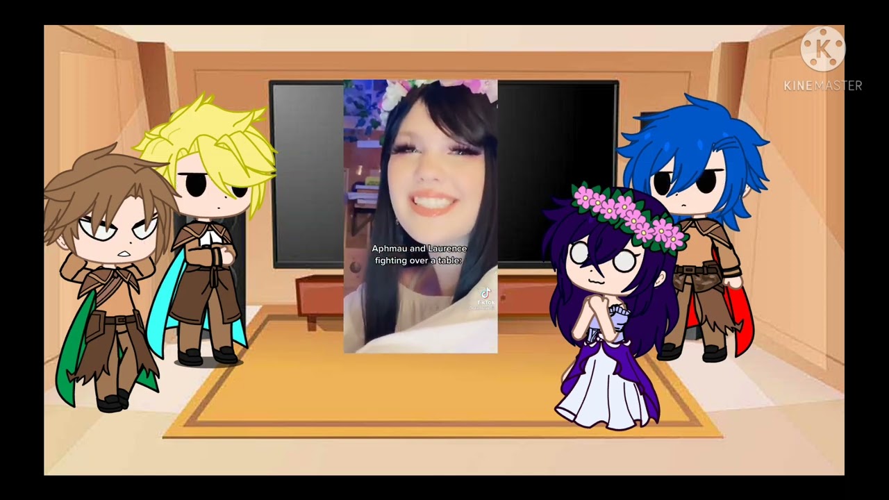 (past aphmau mcd reacts to a bit of the future)