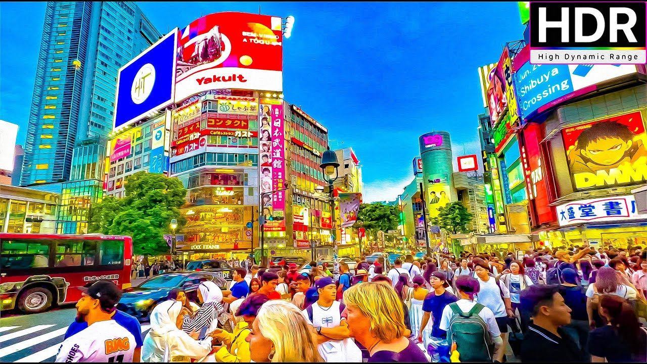 Miyashita Park, Shibuya, Tokyo, Walking tour, Tourist Attractions, Japan, 渋谷, 4K HDR #nightwalk