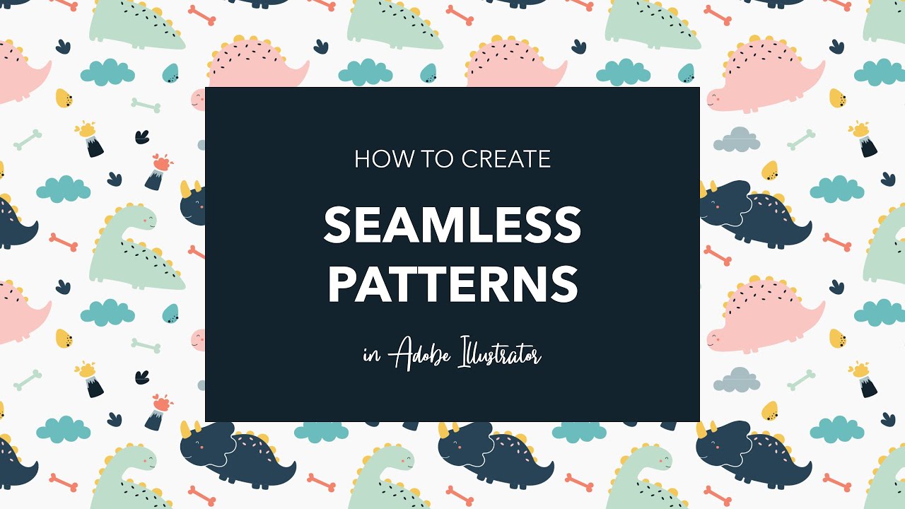 How to create a Seamless Pattern in Adobe Illustrator