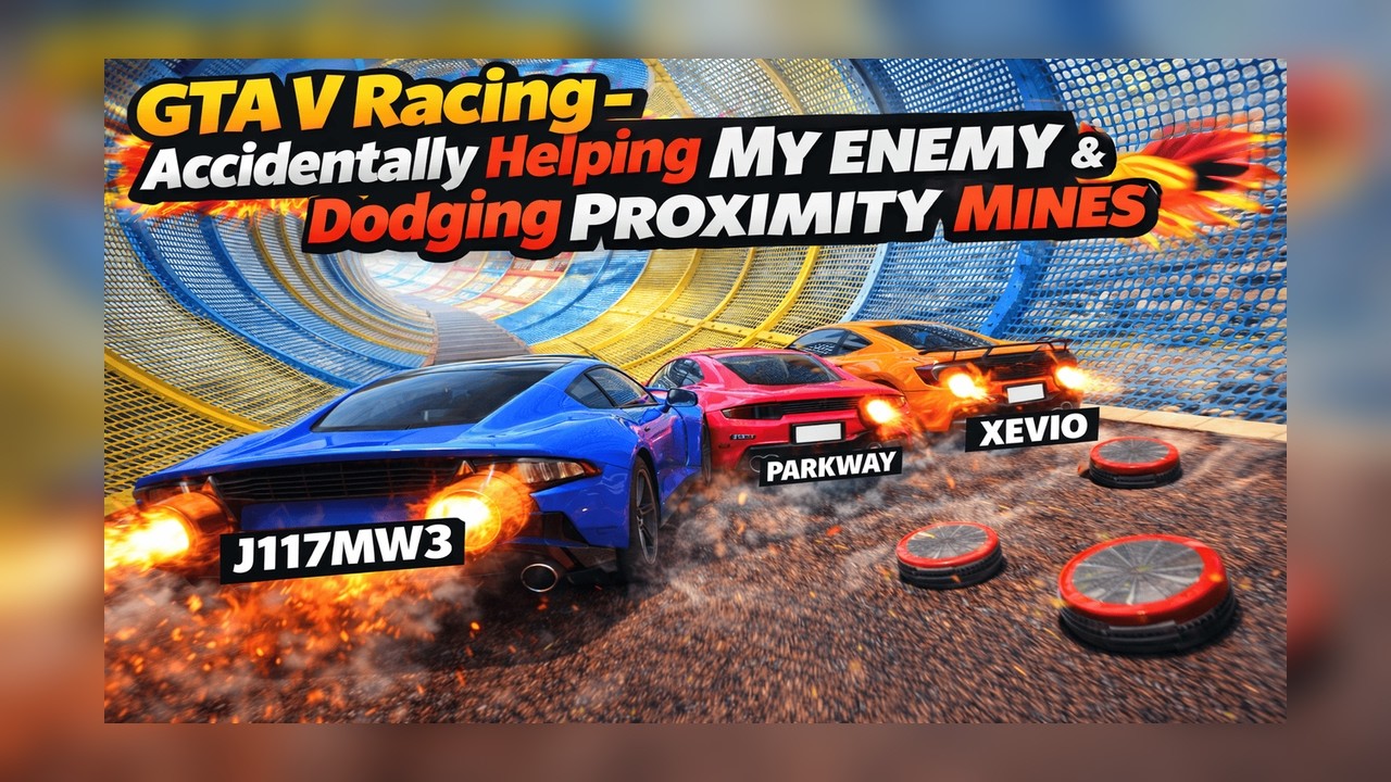 I Accidentally SAVED Xevio Then He Beat Me (GTA V Racing Chaos)