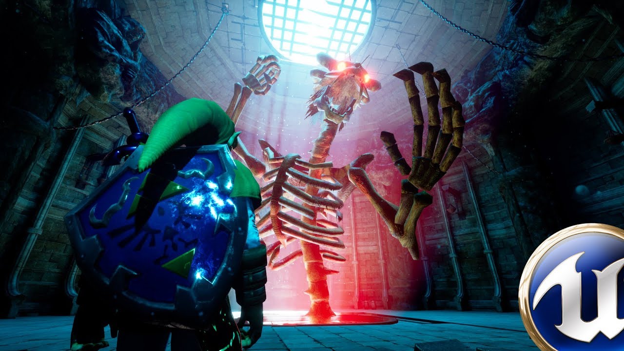 Unreal Engine 4 | Zelda | Stallord Boss Battle