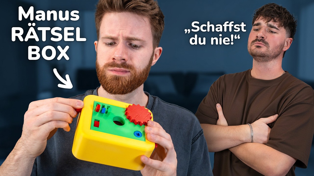 Unknackbare Rätselbox bauen! IQ-Test für Thomas