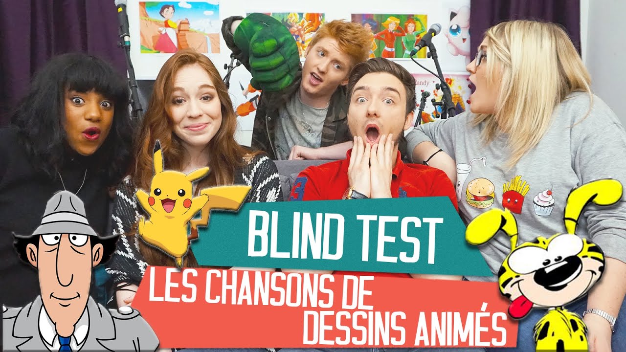 [BLIND TEST] Les meilleures chansons de dessins animés... avec DAVID LAFARGE et MISSJIRACHI