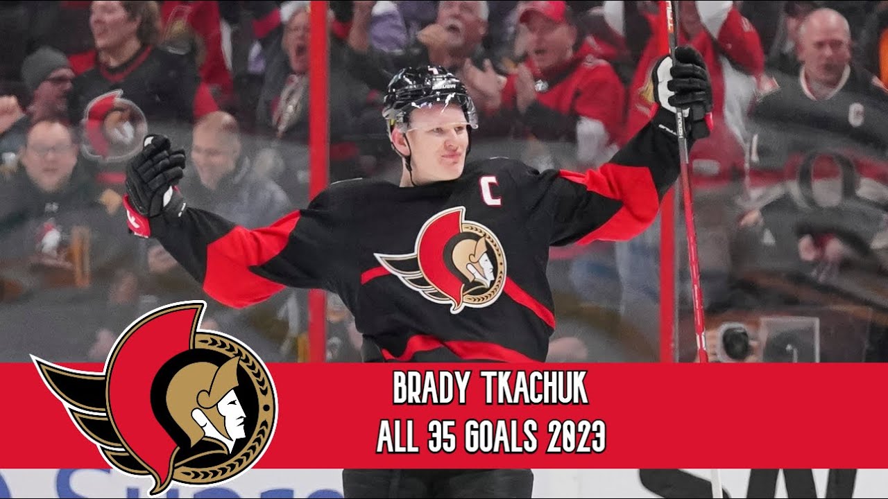 Brady Tkachuk (#7) ALL 35 GOALS 2023