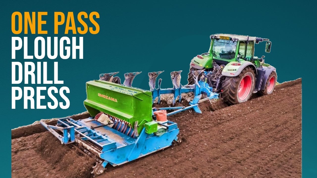 DRILLING WINTER WHEAT WITH ONE PASS