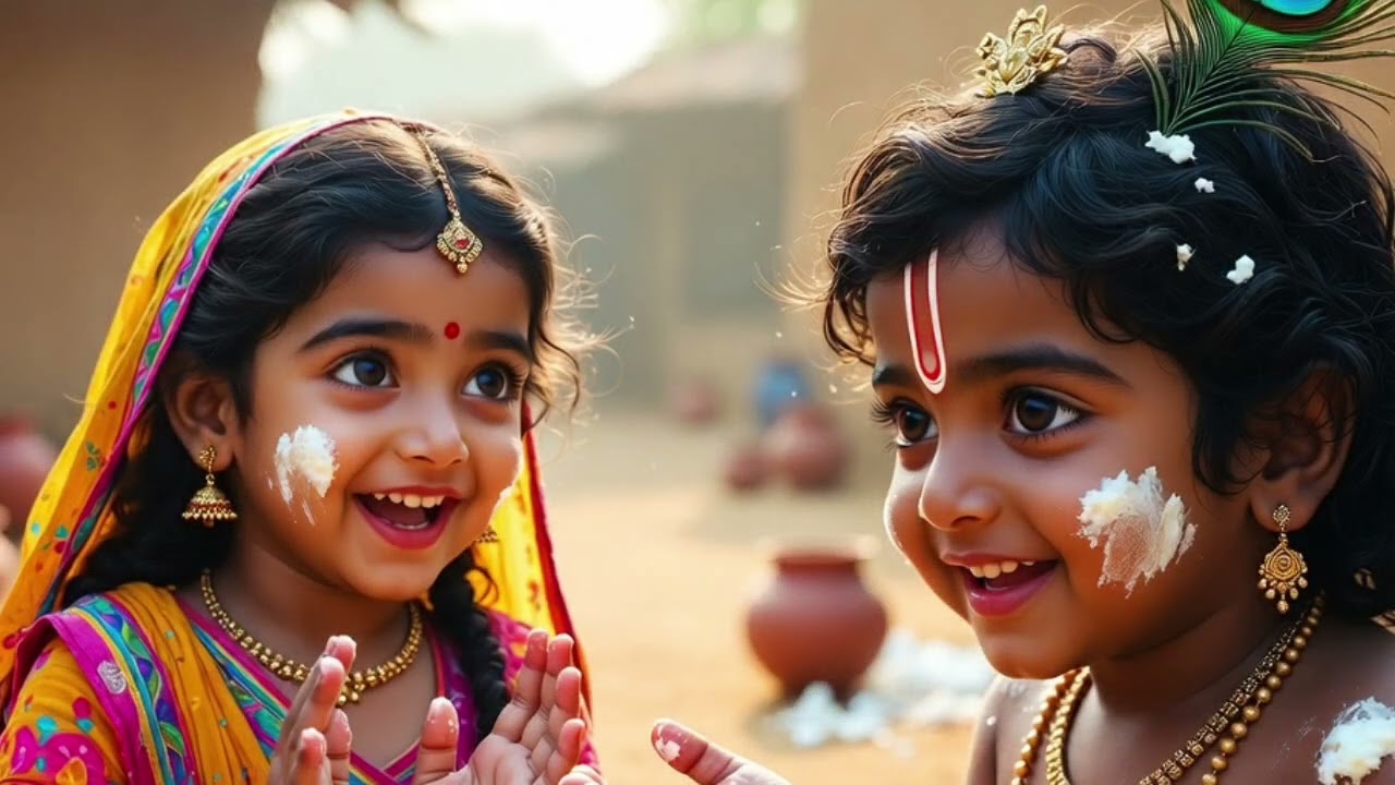 मेरा नटखट सा कन्हैय्या, बड़ा ही माखन चोर#कान्हाजी भजन