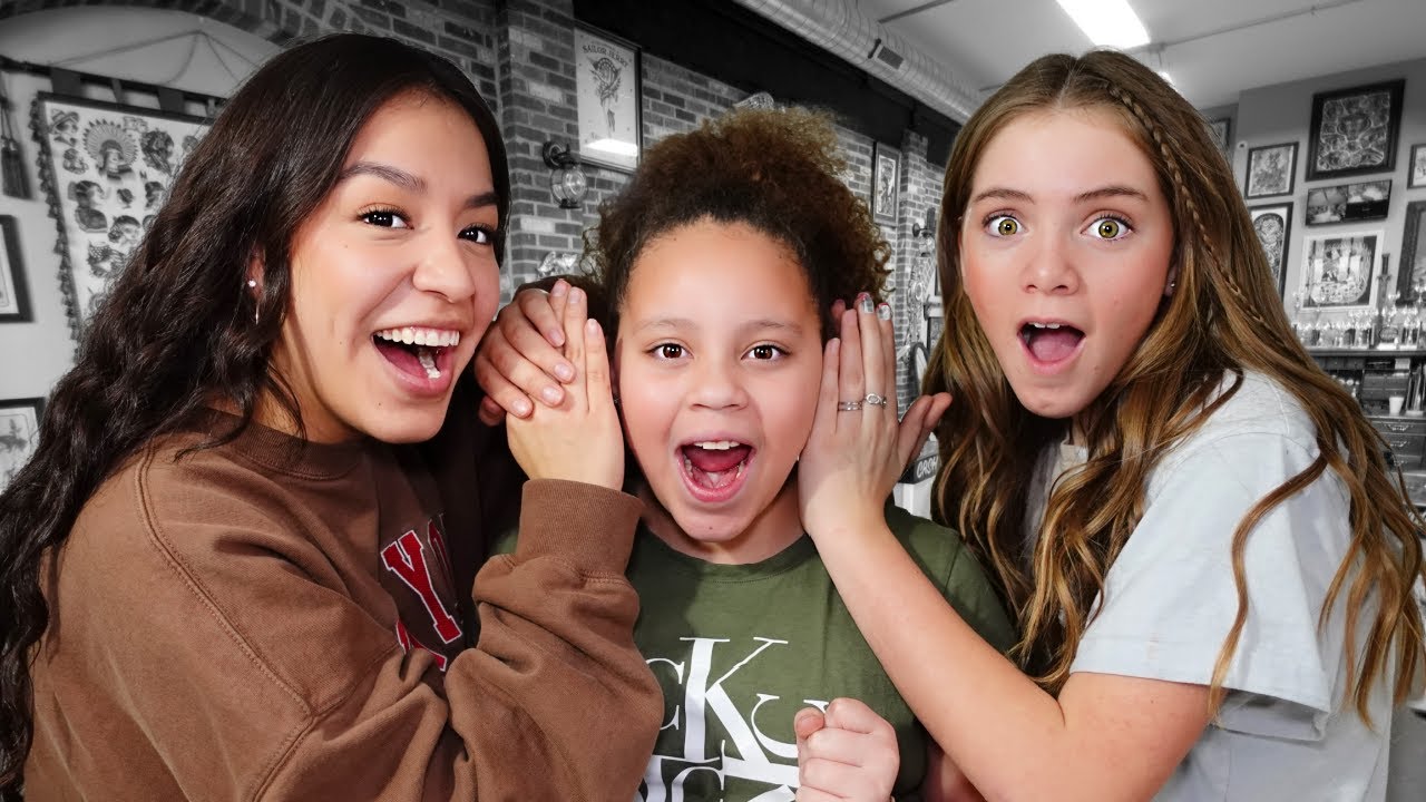 She Gets Her Ears Pierced! | She's So Surprised!