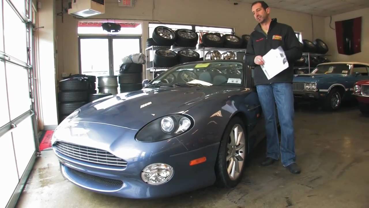 2003 Aston Martin DB7 Vantage Volante for sale with test drive, and walk through video