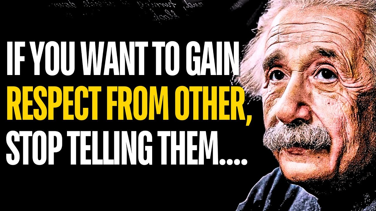 Albert Einstein Life Lessons, You Will Never Be The Same Life Quotes 02