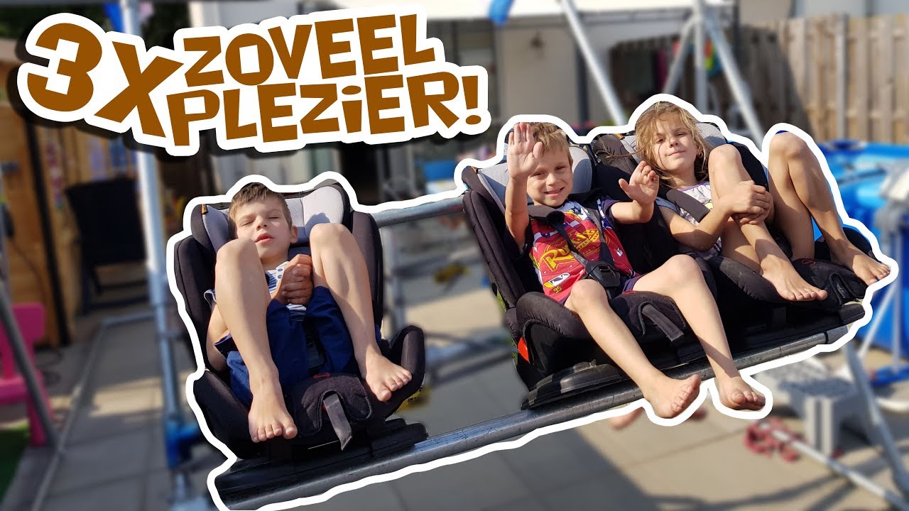TRIPLE FUN SWING !! PAPA BOUWT - KOETLIFE VLOG #754