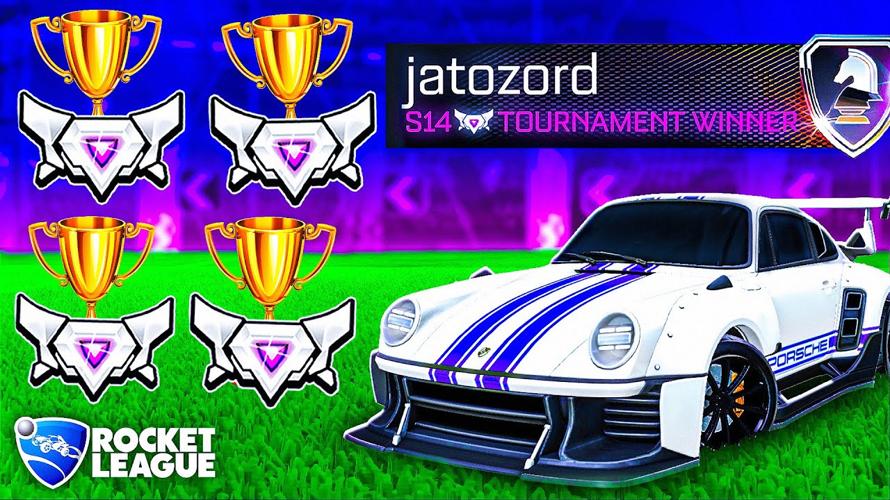 GANHEI 4 TORNEIOS DE SUPERSONIC LEGEND EM 1 DIA NO ROCKET LEAGUE