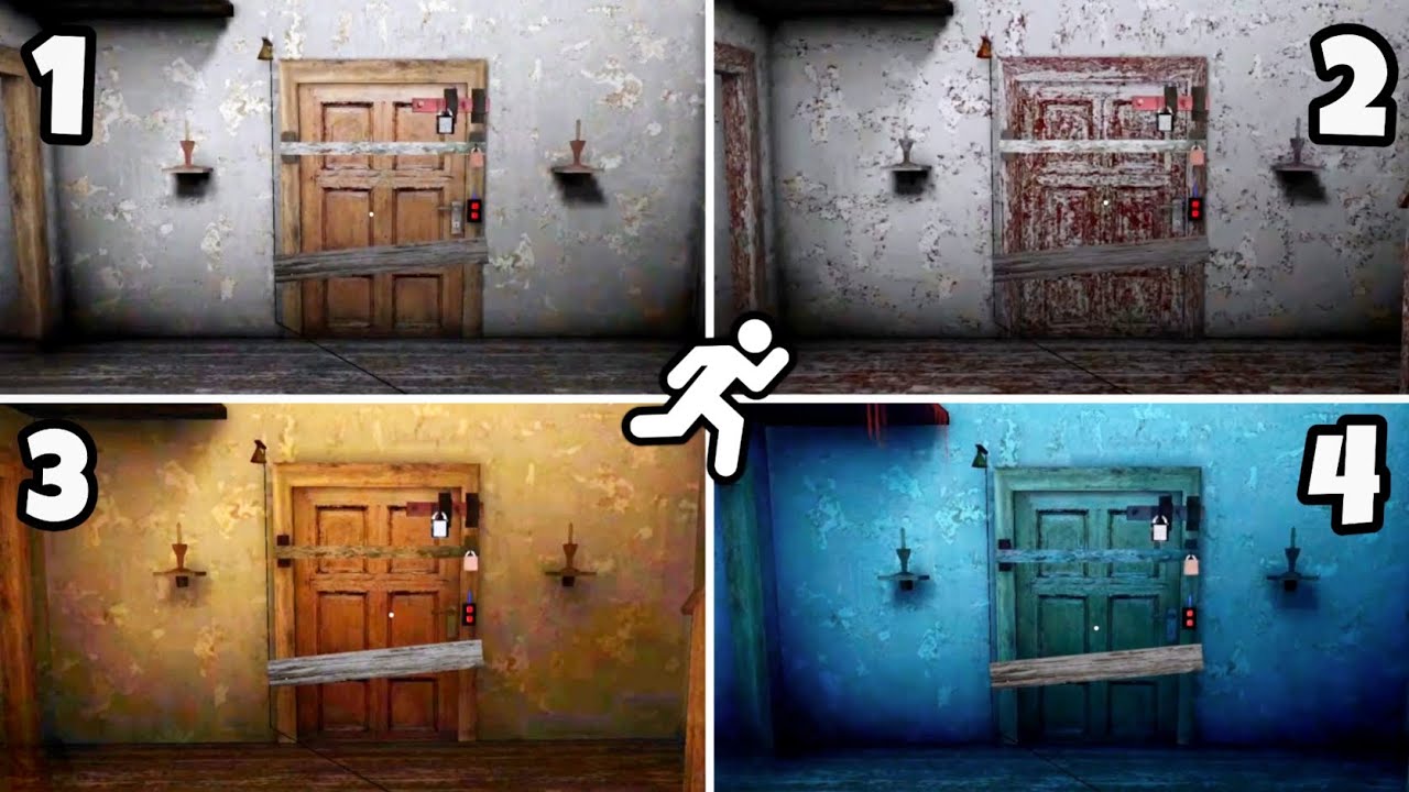 Granny Door Escape In All Themes | Granny 1.9 All Themes | Granny New Update