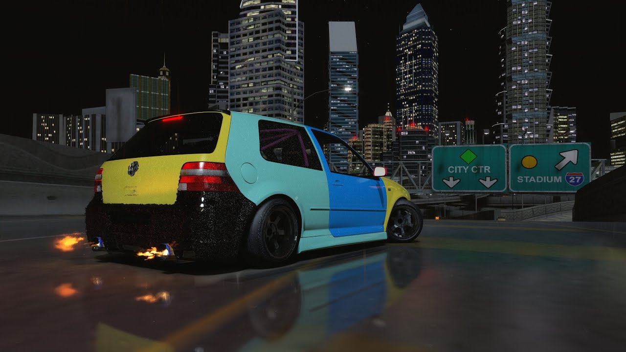 vw.Golf R32 [DownHill Drift] Project NFS Reborn
