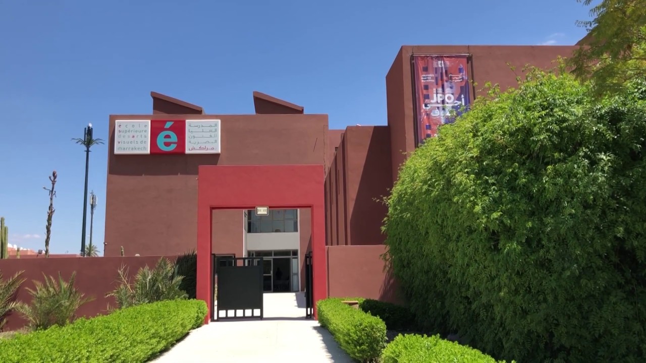 Une journée à l'ESAV de Marrakech (Ecole supérieure d'Arts Visuels)