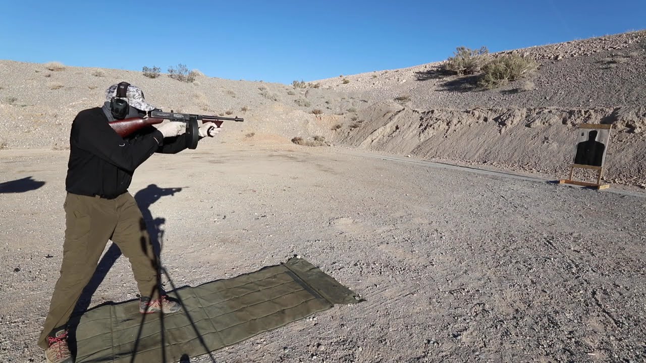 1921 Colt Thompson Submachinegun -- 
