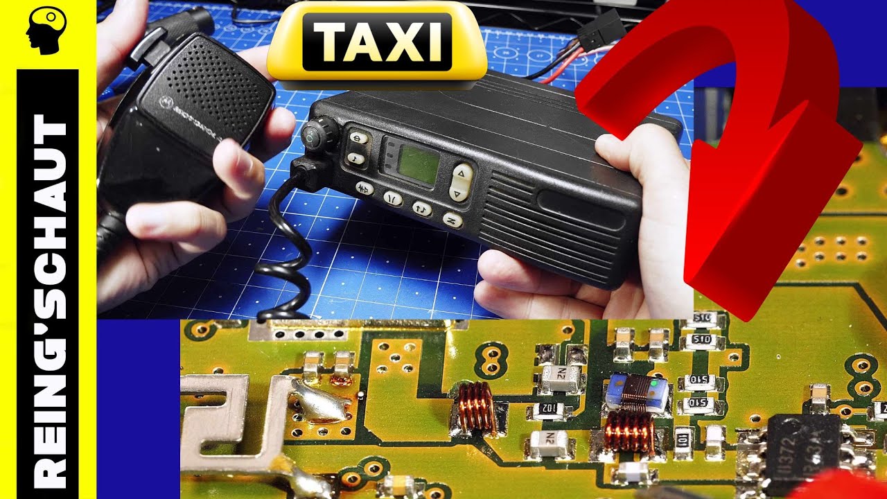 Taxi Funkgerät analysiert: Motorola MC900