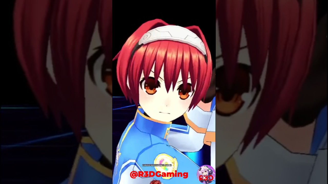 NEPTUNE's EPIC GUARD BREAK + Falcom EXE! 9999+ DAMAGE! #Neptunia #Falcom #hyperdimension  #Shorts