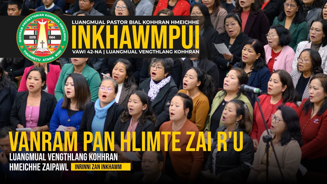 AW  LALPA DAVIDA LEH A THLAH ARSI - Luangmual Vengthlang Kohhran Hmeichhe Zaipawl