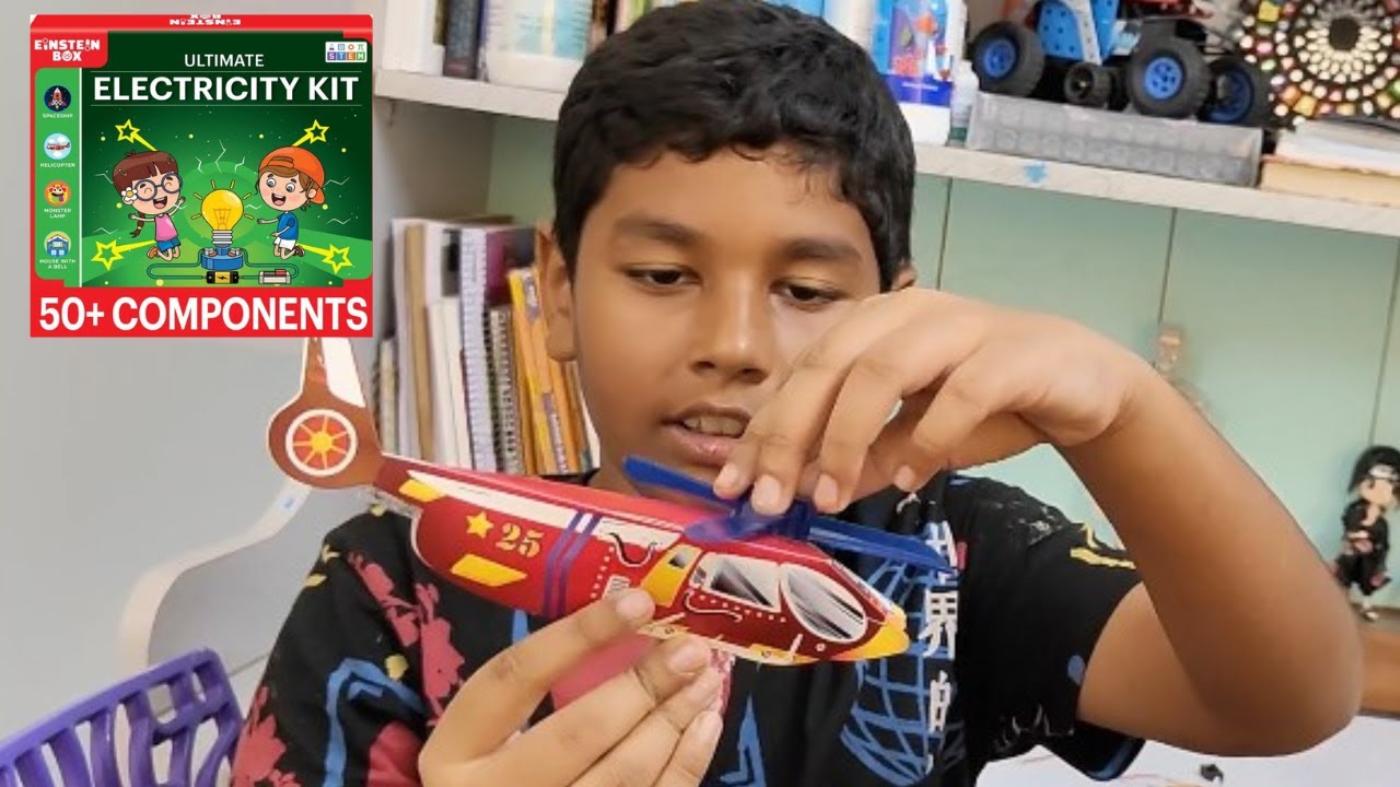 Einstein Box Ultimate Electricity Kit | Science Project Kit | Electronic Circuits | How is works 1/4
