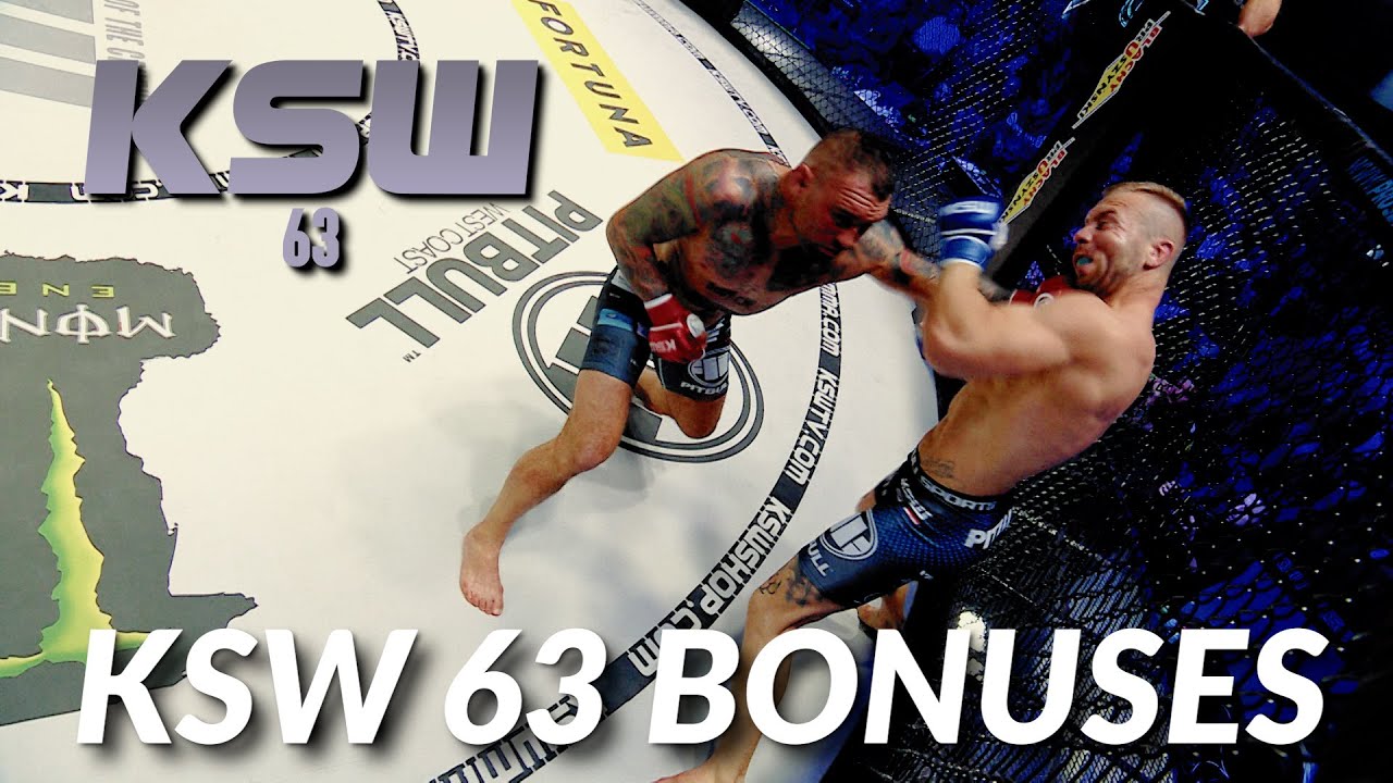 KSW 63: Bonusy