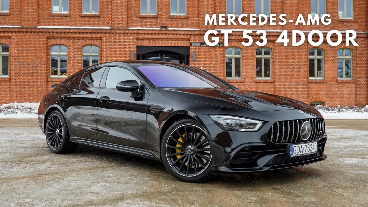 Mercedes-AMG GT 53 4door Coupe - moc, rodzina, szacunek na drodze