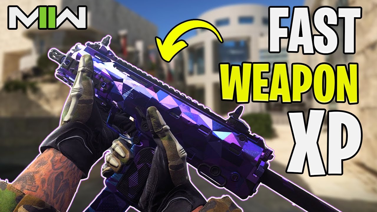 How To MAX LEVEL Your Weapons In Modern Warfare 2 FAST!