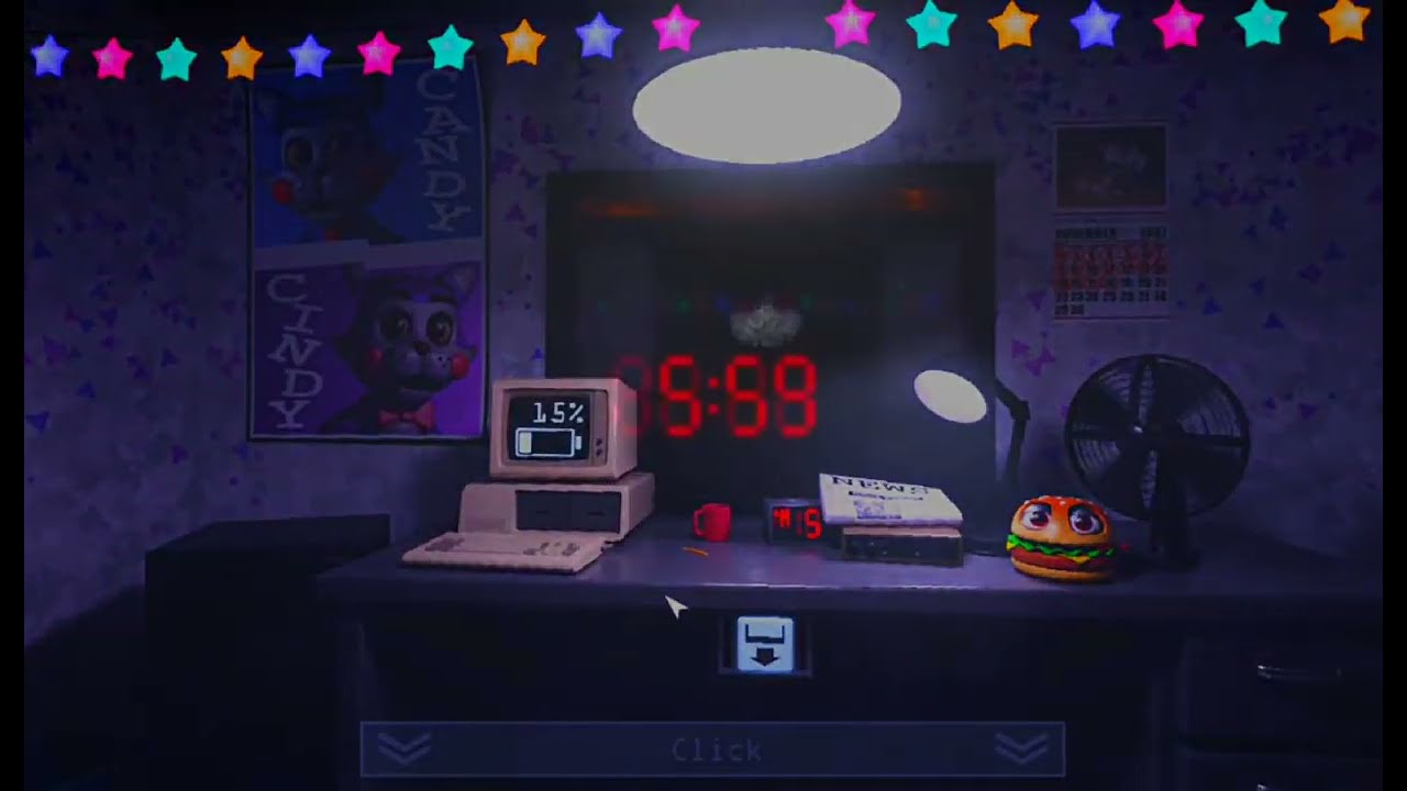 Five Nights At Candy's Loquendo Noche 4 - Old Candy el profesor ☹️💬