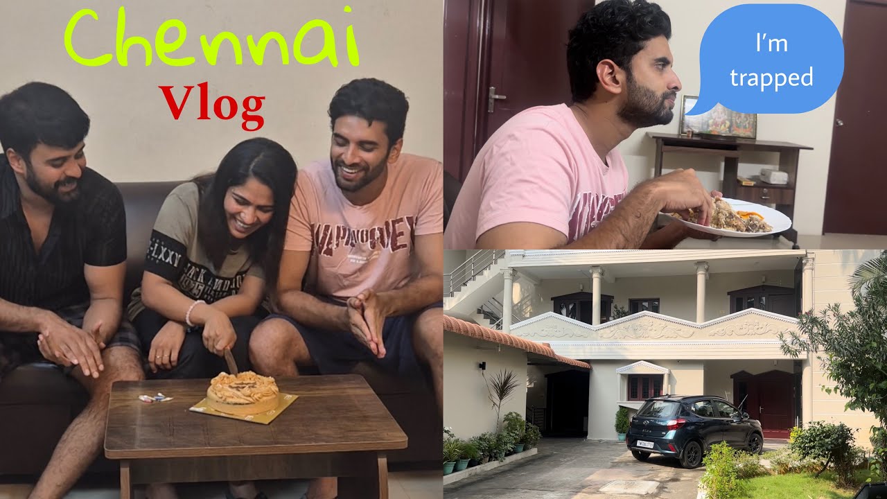 ചെന്നൈയിലെ പുതിയ വീടും😇ഞാൻ ഉണ്ടാക്കിയ lemon riceum😜