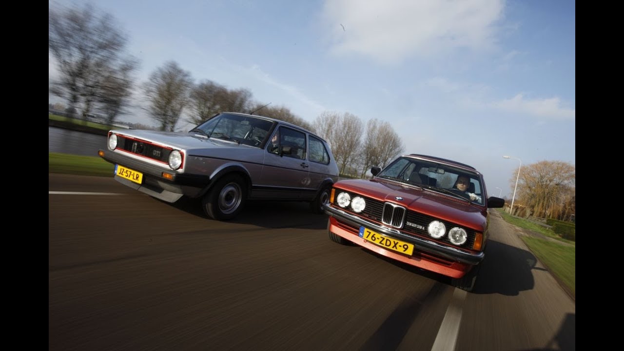 Classics - BMW 323i vs VW Golf GTI