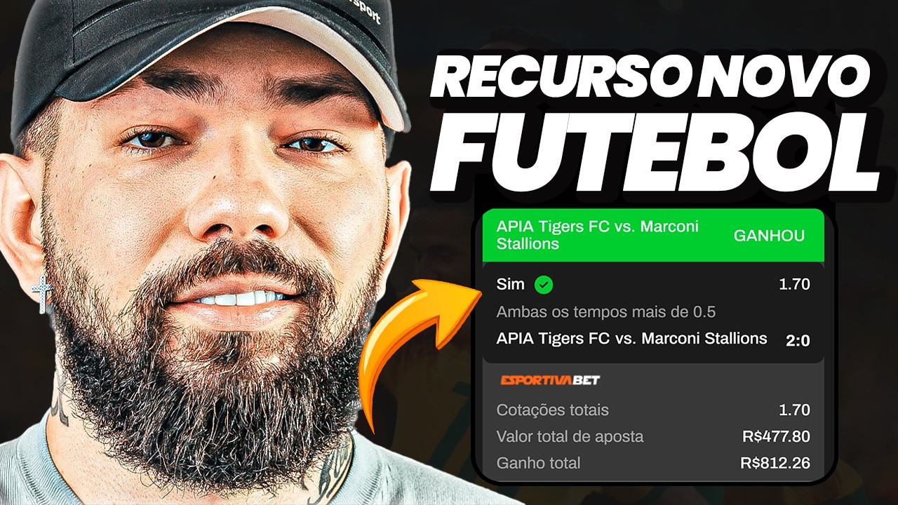NOVO RECURSO DA CASA DE APOSTA PARA LUCRAR MUITO (Lucro R&aacute;pido no Futebol!)