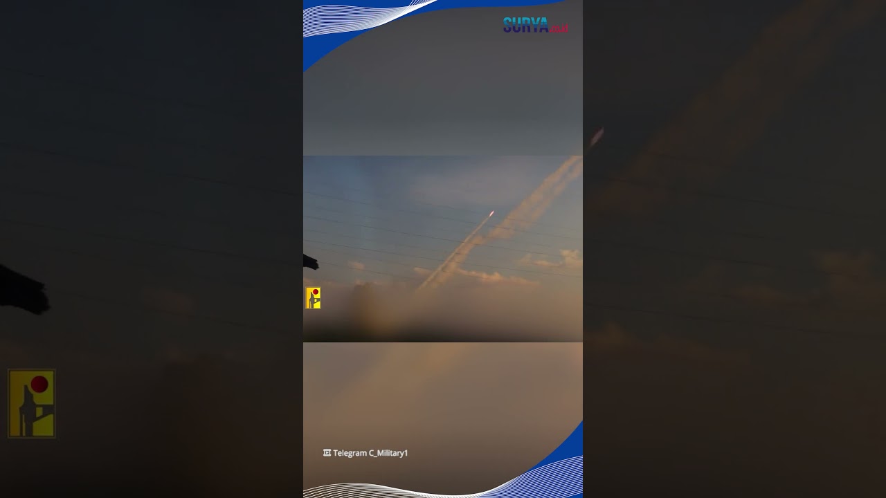 Warga Israel Panik Berlarian Cari Perlindungan, Pangkalan Udara Tel Nof Dihantam Rudal Hizbullah