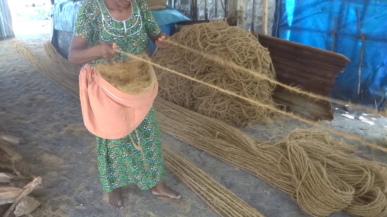 How Coconut Coir is made