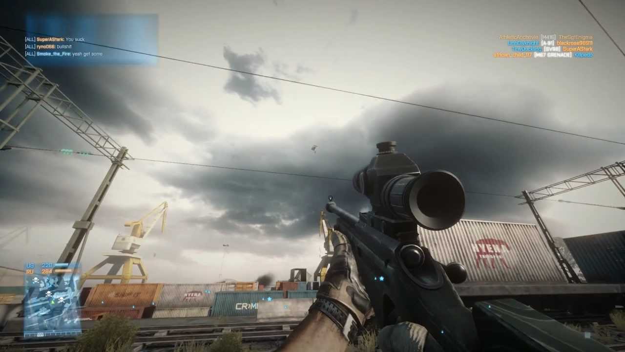 Battlefield 3 - TDM Sniping with Enigma, Duckling, and Sent