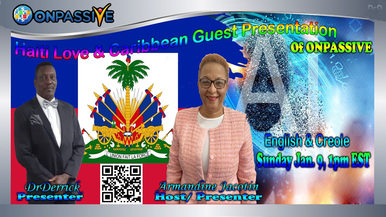 HaitiLove And Caribbean of ONPASSIVE Guest Webinar 010222