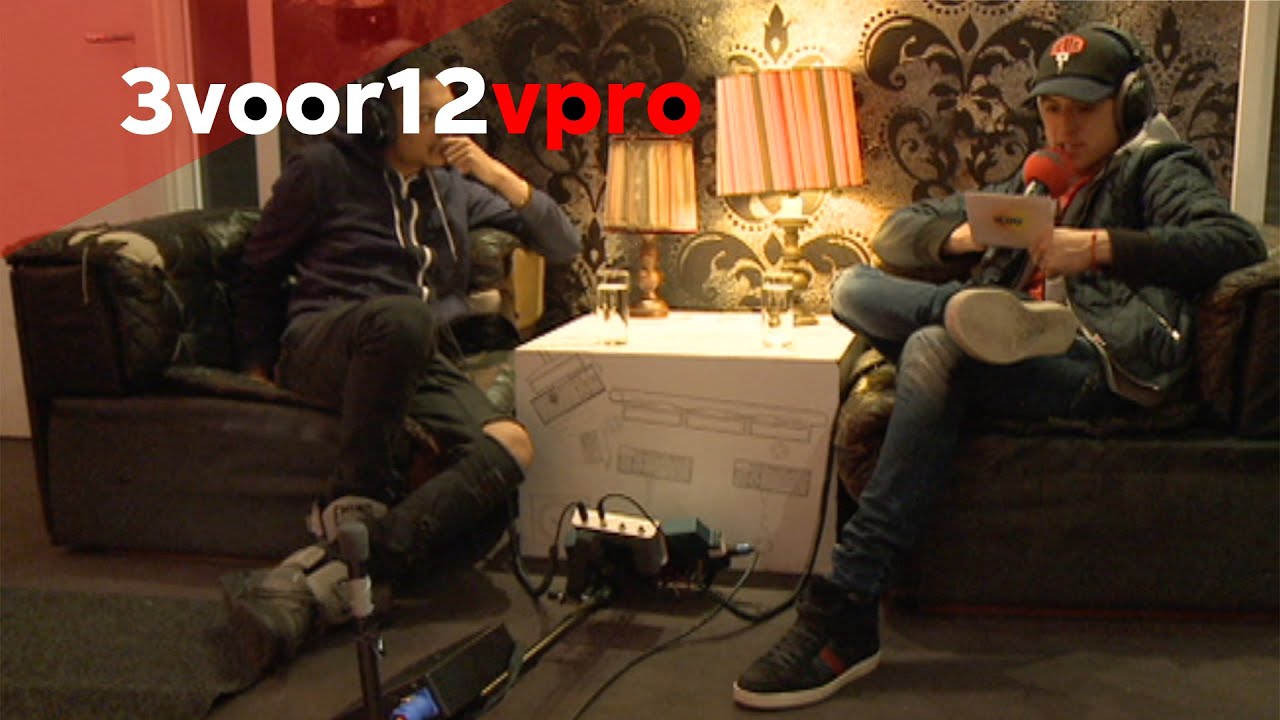 Interview met New Wave feat. Lil Kleine & Ronnie Flex Live bij 3voor12 Radio