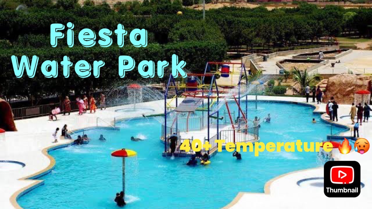 Visiting Fiesta Water Park in 40+ Temperature 🔥🥵 | Vlog #51 | ZOHAIB K Vlogs