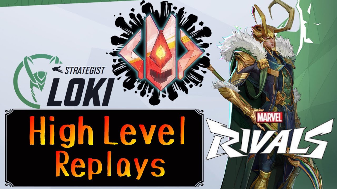 【マーベルライバルズ】上位勢のプレイで学ぶ「ロキ」【Marvel Rivals】