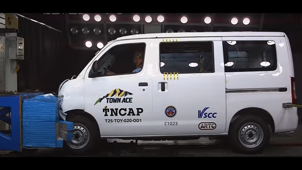 TNCAP Crash & Safety Tests of TOYOTA TOWN ACE 2025