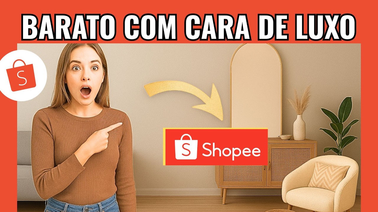 ✨ 27 Achados de LUXO DECORAÇÃO da SHOPEE que Parecem Caros (Mas Não São!)