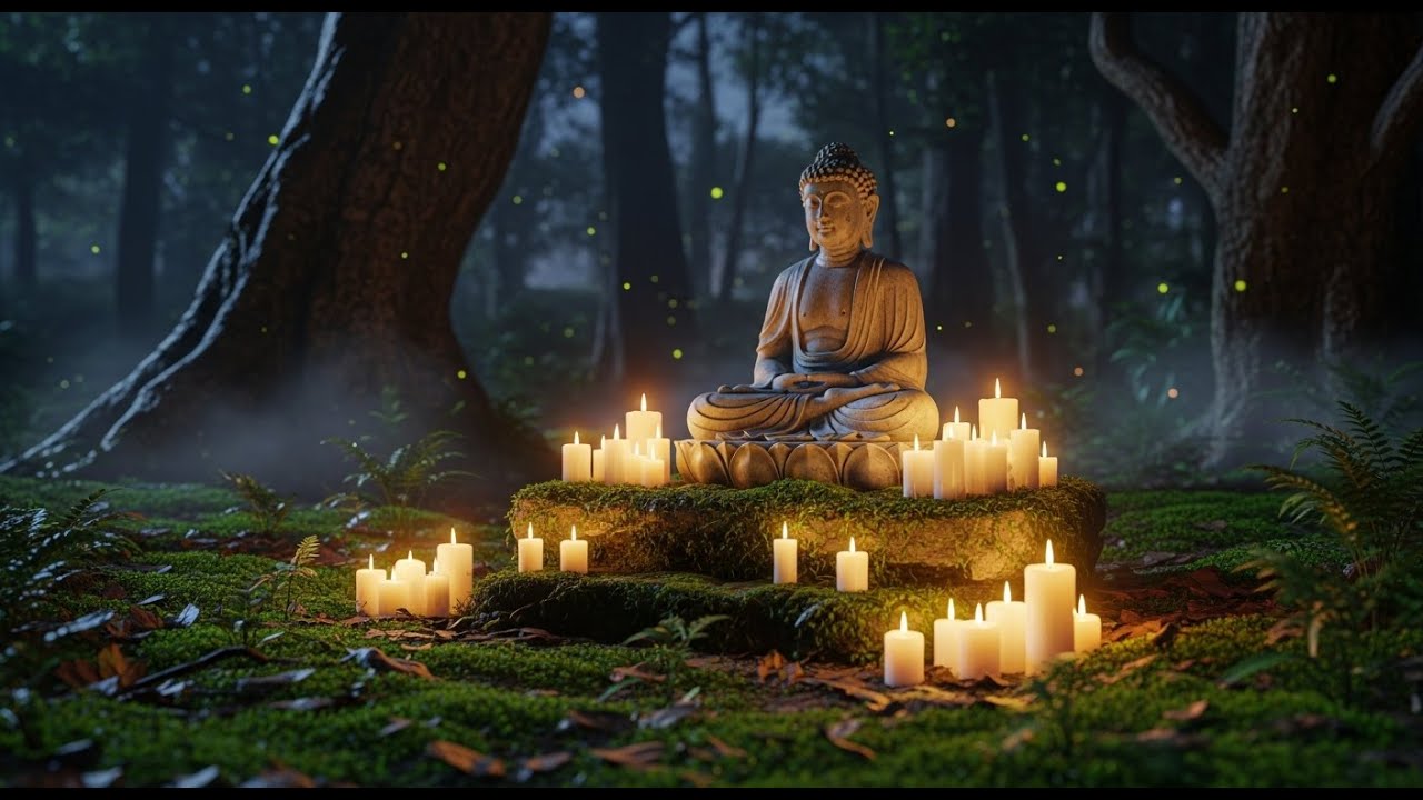 Buddha Flute Healing Music for Positive Energy / Calm Buddha Flute Soundscape for Deep Relaxation