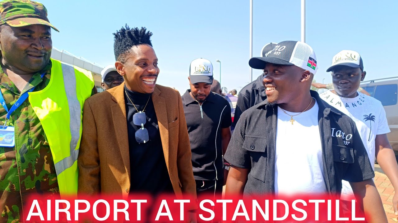 ERIC OMONDI LANDS IN KISUMU FOR IAN WASHIKA SURPRISE EVENT IN KAKAMEGA