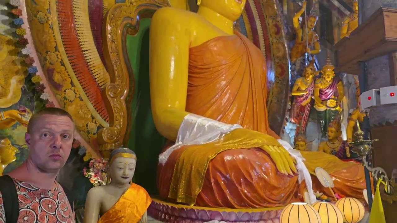 Храм Гангарамая(Gangaramaya) Коломбо, Шри-Ланка 