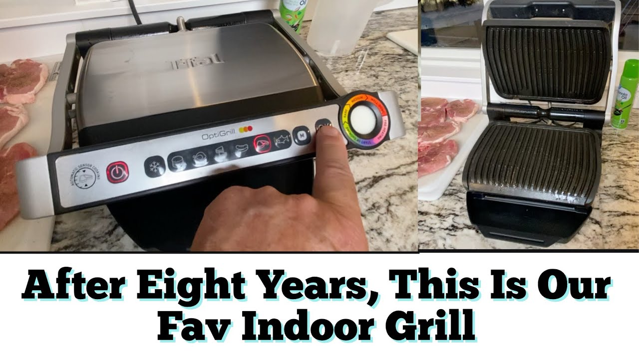 T-Fal OptiGrill Stainless Steel XL Electric Grill, After 8 years it my favorite Kitchen Utensil !