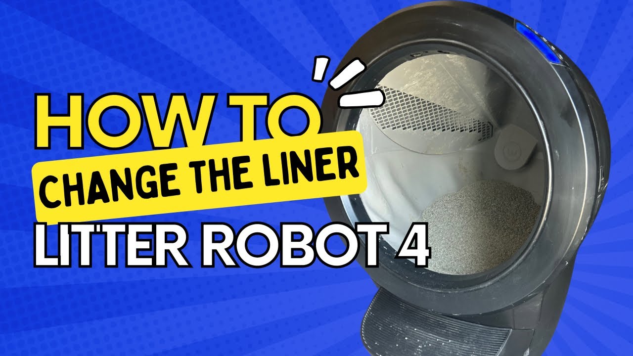 Litter-Robot 4 | How To Change Litter | Bag Replacement | Reset Button