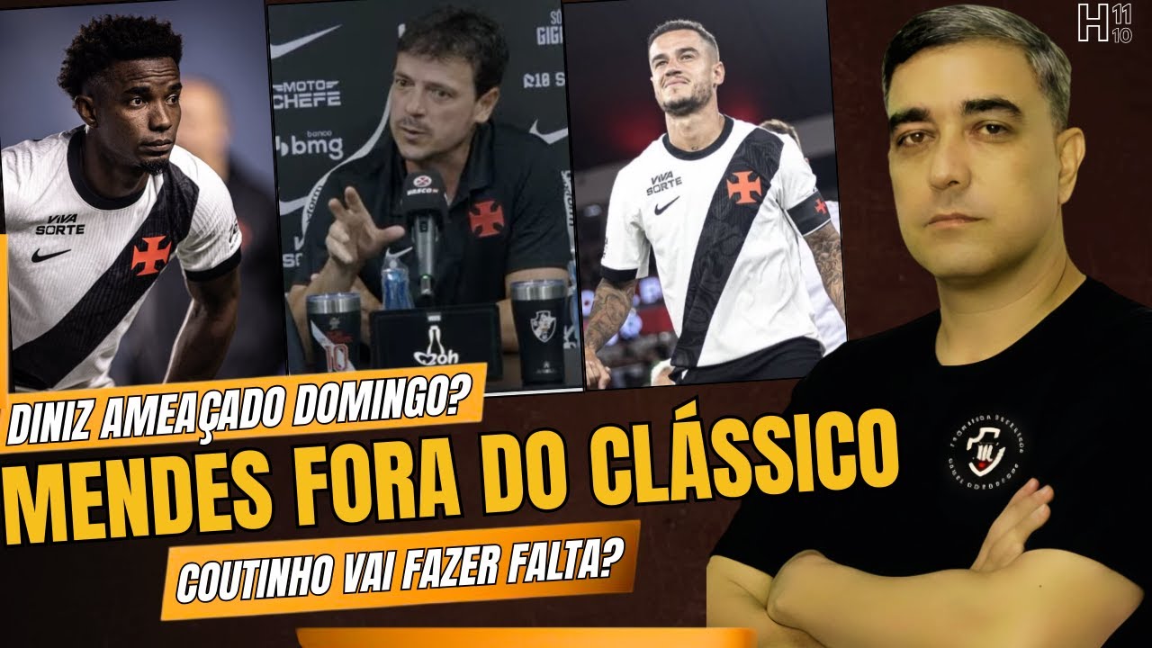 TH MENDES FORA CONTRA O FLUMINENC - COUTINHO FARÁ FALTA? BUSCA POR VOLANTE - DINIZ FIRME NO CARGO E+