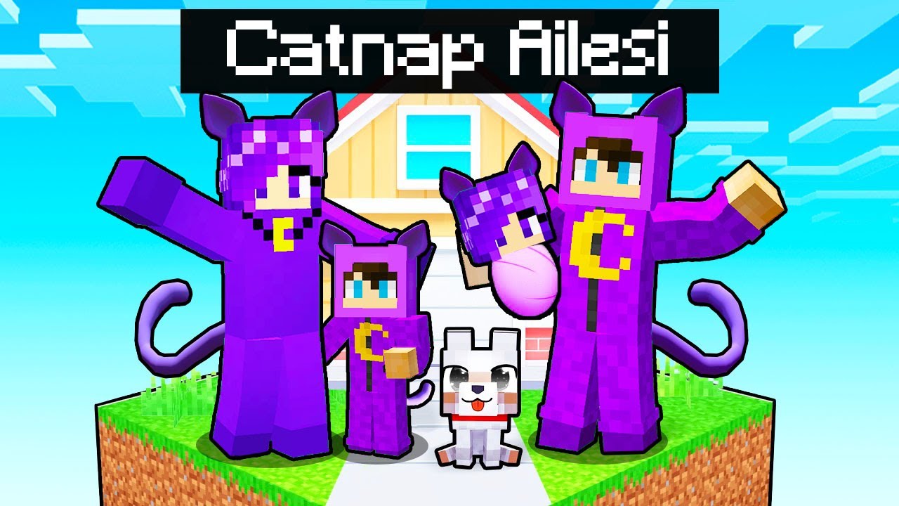 CATNAP AİLESİ - 😱 Minecraft