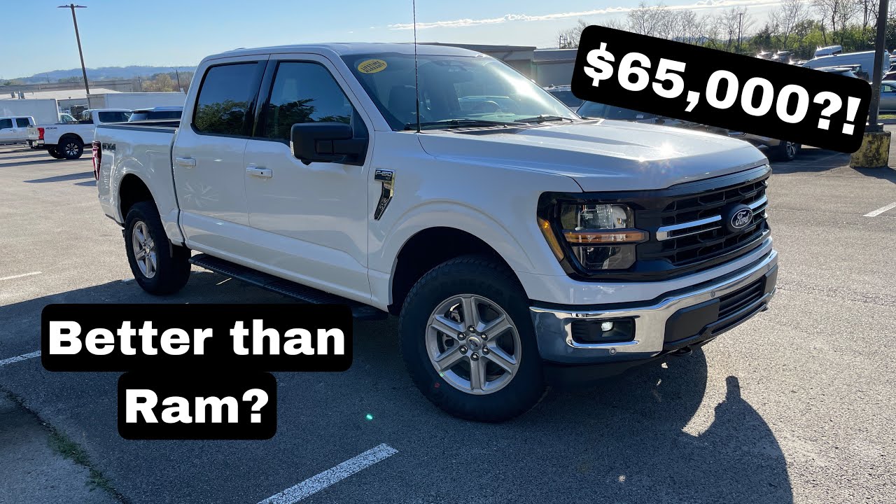 Тест-драйв и обзор Ford F-150 XLT 5.0 V8 2026 года (вид от первого лица).