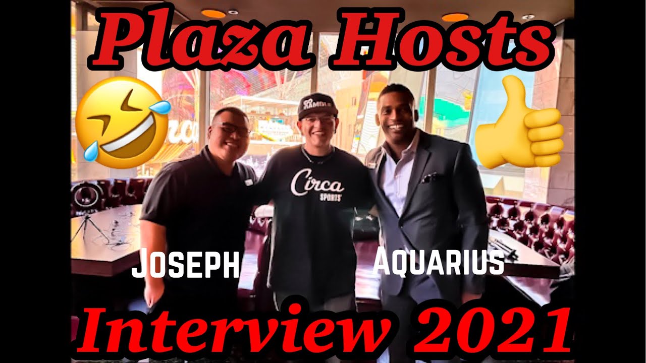Interviewing 2 Las Vegas Casino Hosts (Plaza 2021)